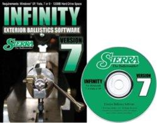 Sierra INFINITY Exterior Ballistic Computer Software version 7 (CD-ROM) 0701