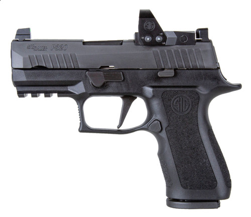 Sig Sauer P320 XCompact 9mm, 3.6" Barrel, XRay3, Romeo1 Pro, Black, 10rd