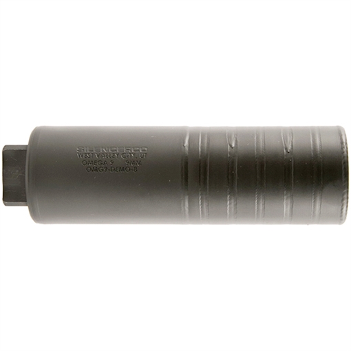 SilencerCo Omega 9K, Suppressor, 4.70", 9MM, Black Finish, 7.2oz, Full Auto Rated SU1544