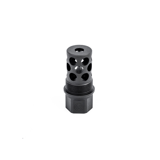 SilencerCo Compact Radial Brake, 223 Remington/556NATO, Fits 1/2X28, Compatible with SilencerCo Thread Over Mounts AC5231