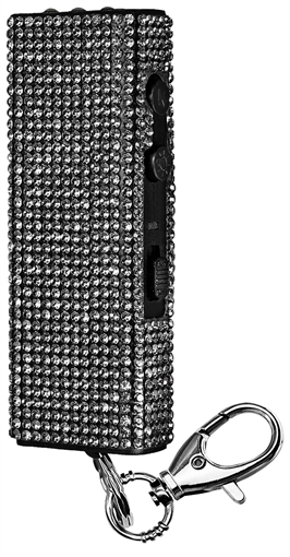 SKYLINE USA INC Stun Gun Bring-It-On Black Features LED Light Includes Keychain SGGDBOBK
