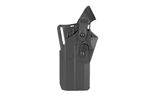 Safariland 7360RDS, ALS/SLS Mid-Ride Level-III Retention Holster, Fits Glock 19 MOS with TLR-1, TLR-1HL, X200, X300, X300U, X300U/V and Leupold Deltapoint PRO, Trijicon RMR, SRO, Dr. Optic, JPOINT, Vortex Viper, or Burris Fastfire, Kydex, Black, Right Hand