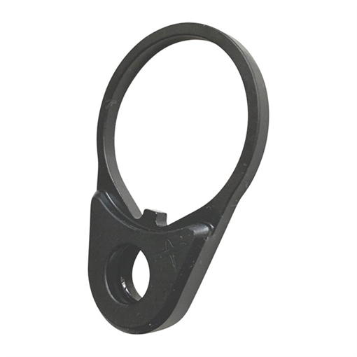 Forward Controls Design SLING ADAPTER END PLATE, HVY, 1 SOCKET DLC BLK ESF-H1, 4140, DLC BLACK ESF-H1, DLC BLK