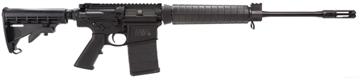 Smith & Wesson M&P10 Optic Ready 308/7.62x51mm NATO 20+1 18" Armornite Barrel, Matte Black Receiver, Black 6 Position Stock & Polymer Grip, Ambidextrous Manual Safety 811308