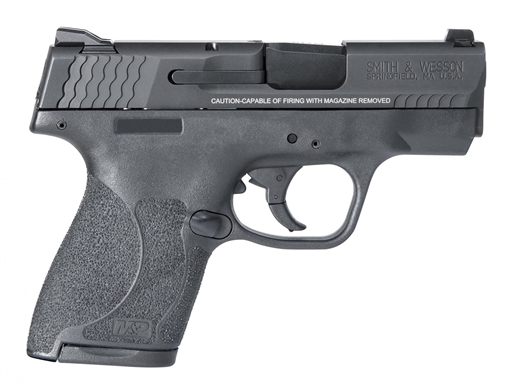 S&W M&P40 Shield M2.0 Handgun .40 S&W 6rd & 7rd Magazines (2) 3.1" Barrel Black No Thumb Safety White Dot Sights 11814