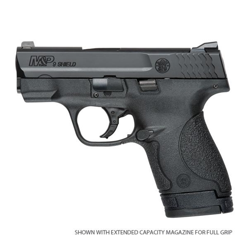 Smith & Wesson M&P Shield Compact Handgun 9mm Luger 8rd Magazine 3.1" Barrel Black with No Safety MA Compliant USED 10038U