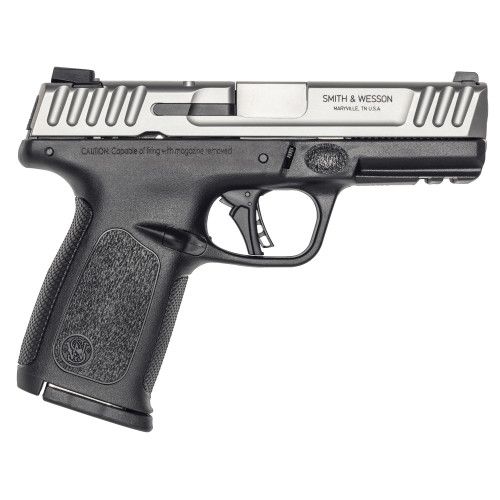 Smith & Wesson SD40 2.0 40 S&W, 4" Barrel, Satin Slide, Black Frame, 10rd