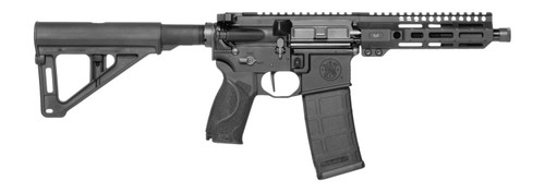 Smith & Wesson M&P15 Axe 300 Blackout 30 Round Mag, 8" Threaded Barrel, M-LOK Handguard, Magpul BTR Arm Brace