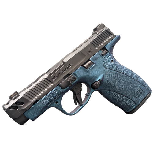 Smith & Wesson PC Bodyguard 2.0 Carry Comp Limited Edition Micro 380 ACP 3.10" Ported Barrel, Typhoon Frame, Manual Thumb Safety, 12 Rd & 10 Rd