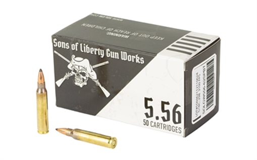 SOLGW 556NATO 62GR SPBT 50/1000 556-62SPBT