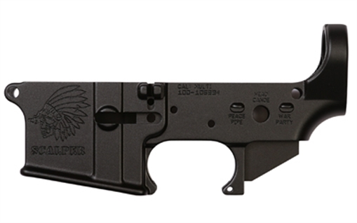 Sons of Liberty Gun Works , Stripped Lower Receiver, Semi-automatic, Multi-Caliber, Anodized Finish, Black SCALPER