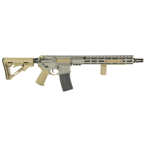 Sons of Liberty SAGE Dynamics L89 223 Remington/5.56x45mm, 13.7" Pinned Barrel, Gray Rec, Flat Dark Earth Furniture, 30rd