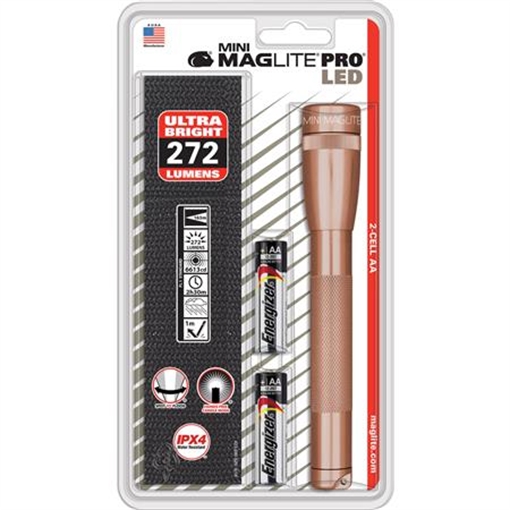Maglite SP2P Mini Maglite Pro 2 AA-Cell LED Flashlight w/ Holster SP2PSVH