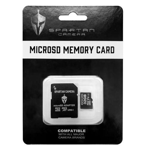 Spartan Camera 32GB Micro SD Card Class 10 GoLive 2/Eclipse/Lumen MSD-32