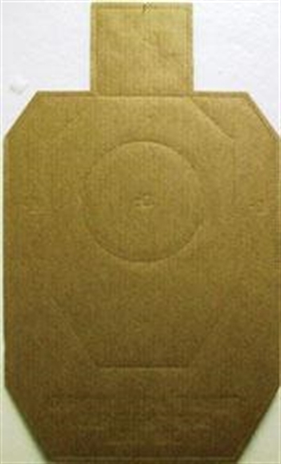Speedwell Official IDPA Targets Cardboard Target 100/Pack IDPA CB