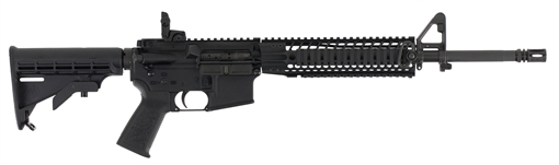 Spikes ST-15 LE Mid-Length 223 Rem,5.56x45mm NATO 16" No Magazine Black Hard Coat Anodized 6 Position Stock STR5035R9S