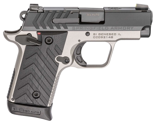 SPRINGFIELD 911 HGA 380 AUTO 2.7 IN BBL TRITIUM SGTS TITANIUM/NITRIDE 2 MAGS PG9109TN