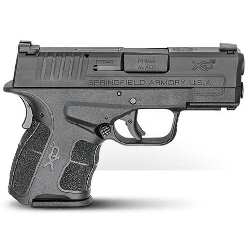Springfield Armory XD-S Mod.2 45 ACP Double 3.30" 5+1 & 6+1 Black Polymer Grip/Frame Black Melonite Slide XDSG93345BT