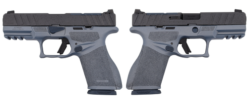 Springfield Echelon Alpha 4.0C 9mm, 4" Barrel, "IRON TIDE" Gray, Optic Ready, Serrated, Picatinny, Adaptive Texture Grip, 15rd