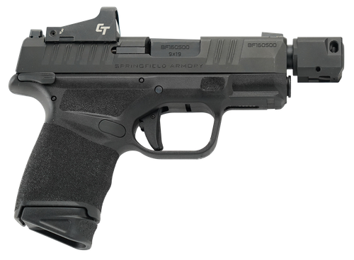 Springfield Hellcat RDP OSP 9mm, Manual Safety, Crimson Trace CT-1500 Red Dot, 11rd & 13rd Mags
