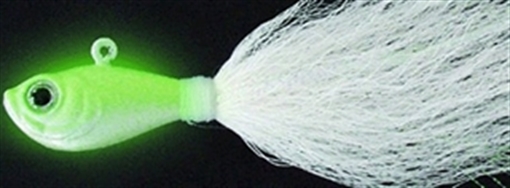 SPRO / GAMAKATSU BUCKTAIL JIG 1/4oz GLOW SBTJGL-1/4