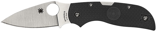 Spyderco Chaparral Lightweight 2.80" Folding Drop Point Plain Gray Satin CTS XHP Steel Blade 3.60" FRN Handle C152PGY