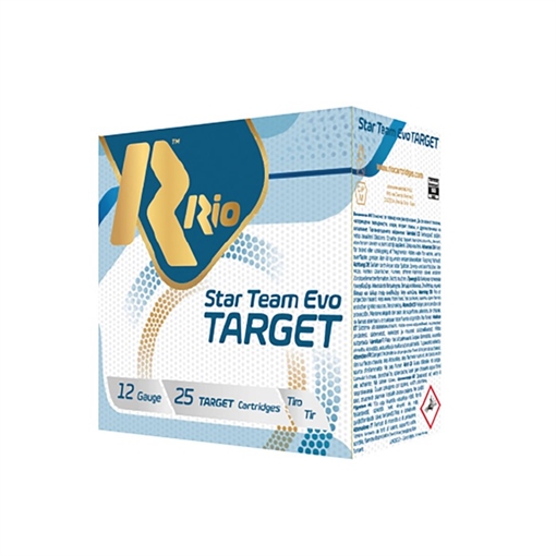 Rio Outdoors Corp. STAR TEAM EVO TARGET 12 GAUGE 2-3/4'' 1-1/8OZ #7.5 SHOT25/BOX STT3275
