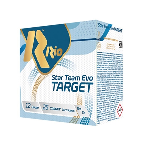 Rio Outdoors Corp. STAR TEAM TARGET 32 HV 12 GA 2-3/4'' 1-1/8OZ #8 SHOT 25/BOX STT32X8