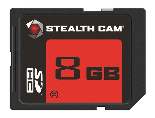 GSM STEALTH CAM SD MEMORY CARD 8GB SD SINGLE PK STC-8GB STC8GB