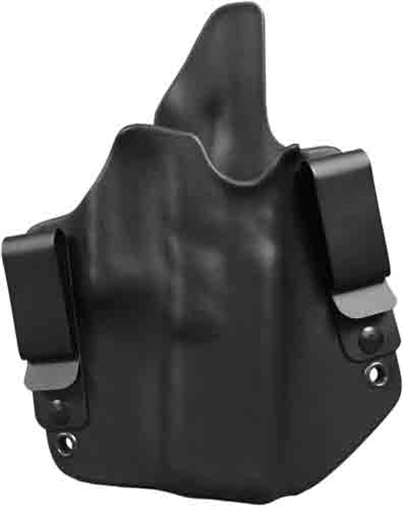 Stealth Operator Holster Full Size IWB Model, Fits Glock 17/19/20/26/30/43, H&K P30/VP9, 1911 Commander, Sig Sauer P224/P229/P239/P938, S&W M&P 2.0/P99, Beretta 92/APX and Many More, Right Hand, Black Nylon H60216