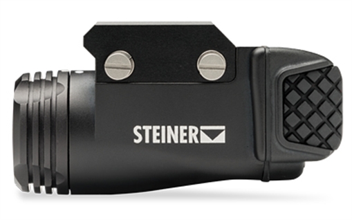 Steiner TOR Fusion, Tac Light w/laser, 350 Lumens, Fits Picatinny/Most Pistol Rails, Green Laser, Black, Auto On Feature 7001