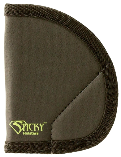 Sticky Holsters Pocket Holster, Ambidextrous, Fits S&W J-Frame Up To 2.25" Barrel & Ruger LCR, Black Finish MD-5 MD5