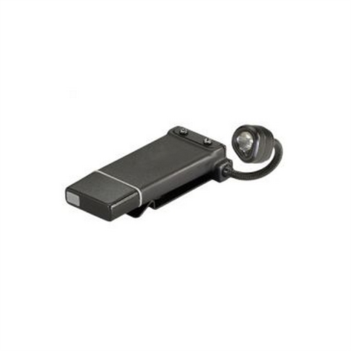 Streamlight ClipMate USB Clip-On Light Black 0.2/0.5/10/70 Lumens White/Red LED 61126