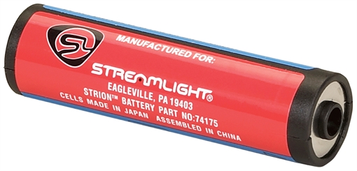 Streamlight Strion Lithium Ion Battery Orange/Black 3.75 Volts 2,000 mAh 74175
