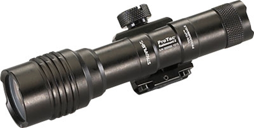 Streamlight ProTac Rail Mount 2L Black Anodized Aluminum Rifle, 60/625 Lumens, White LED Bulb, 89-297 Meters Beam, Picatinny Rail Mount 88059