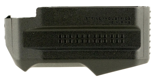 Strike Industries Enhanced Magazine Plate made of Polymer with Black Finish for Magpul PMAG Gen M3 (Adds 5rds) EMP5BK