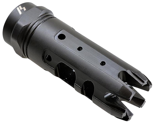 Strike Industries King Comp Black Steel with 1/2"-28 tpi Threads, 2.62" OAL & 0.87" Diameter for 223 Rem, 5.56x45mm NATO AR-Platform KINGCOMP22