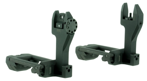 Strike Industries BUIS Black Folding for AR-15 SIDEWINDER