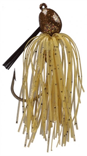 STRIKE KING LURES BITSY BUG MINI JIG 1/4 PUMPKIN BBJ14-11