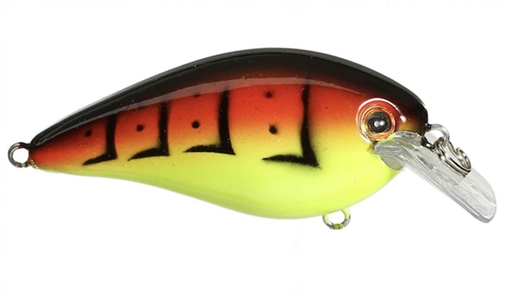 STRIKE KING LURES KVD SQUARE BILL 2.5 GREEN TOMATO HCKVDS2.5-569
