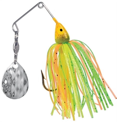 STRIKE KING LURES MINI KING SPNRBAIT 1/8oz WHT MK-72