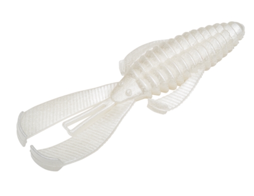STRIKE KING LURES RAGE BUG 3.38" PEARL 8PK RGMSBUG-84