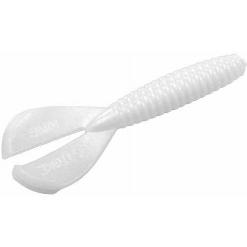 STRIKE KING LURES RAGE TWIN TAIL MENACE GRUB PEARL 8PK RGTTMG-84