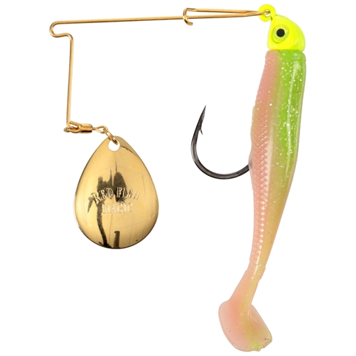 STRIKE KING LURES REDFISH MAGIC SALTWATER SB ELECTRIC CHKN/CHT HEAD RMG14-860