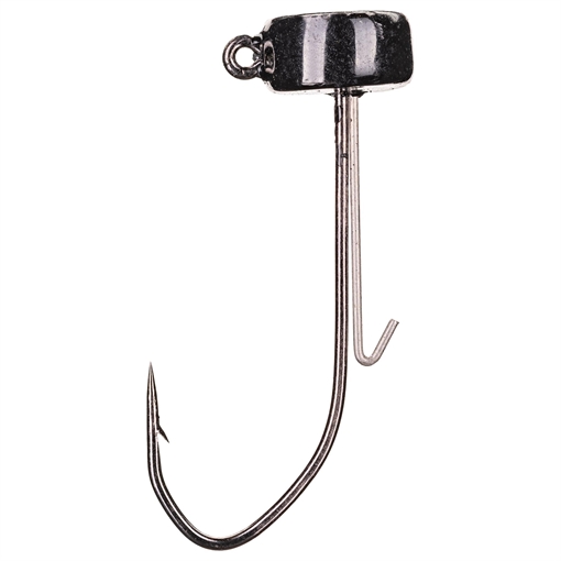 STRIKE KING LURES TOUR GRADE NED RIG HEAD 1/8 BLACK 3PK TGNH18-1