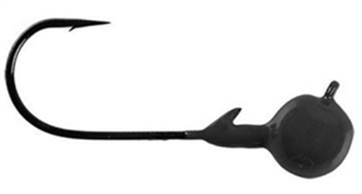 STRIKE KING LURES TG SHAKY HEAD 1/8oz 3PK BLACK TGSH18-1