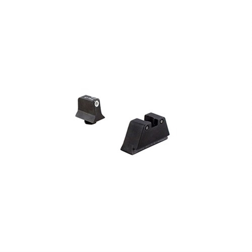 Trijicon NIGHT SIGHT SET WHITE OUTLINE FRONT, BLACK OUTLINE REAR 600658