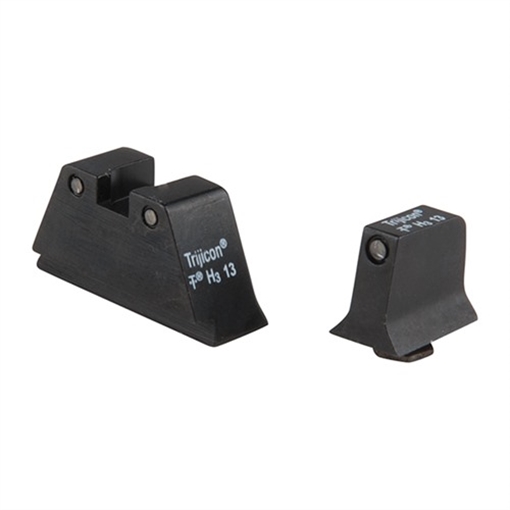 Trijicon NIGHT SIGHT SET BLACK OUTLINE-GREEN LAMPS 600661