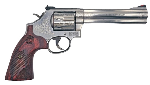 SMITH AND WESSON 686+ DLX 357 6'' ENGRAVED 7 150712-03