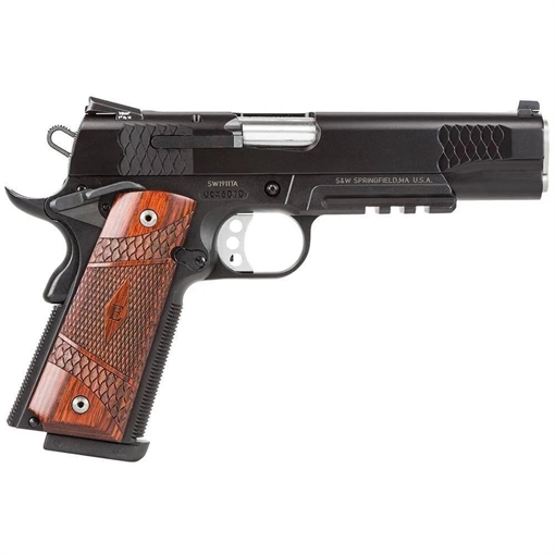 S&W M1911TA E Series Handgun .45 Auto 8rd Magazine 5" Barrel Black Finish - DEMO 108409U